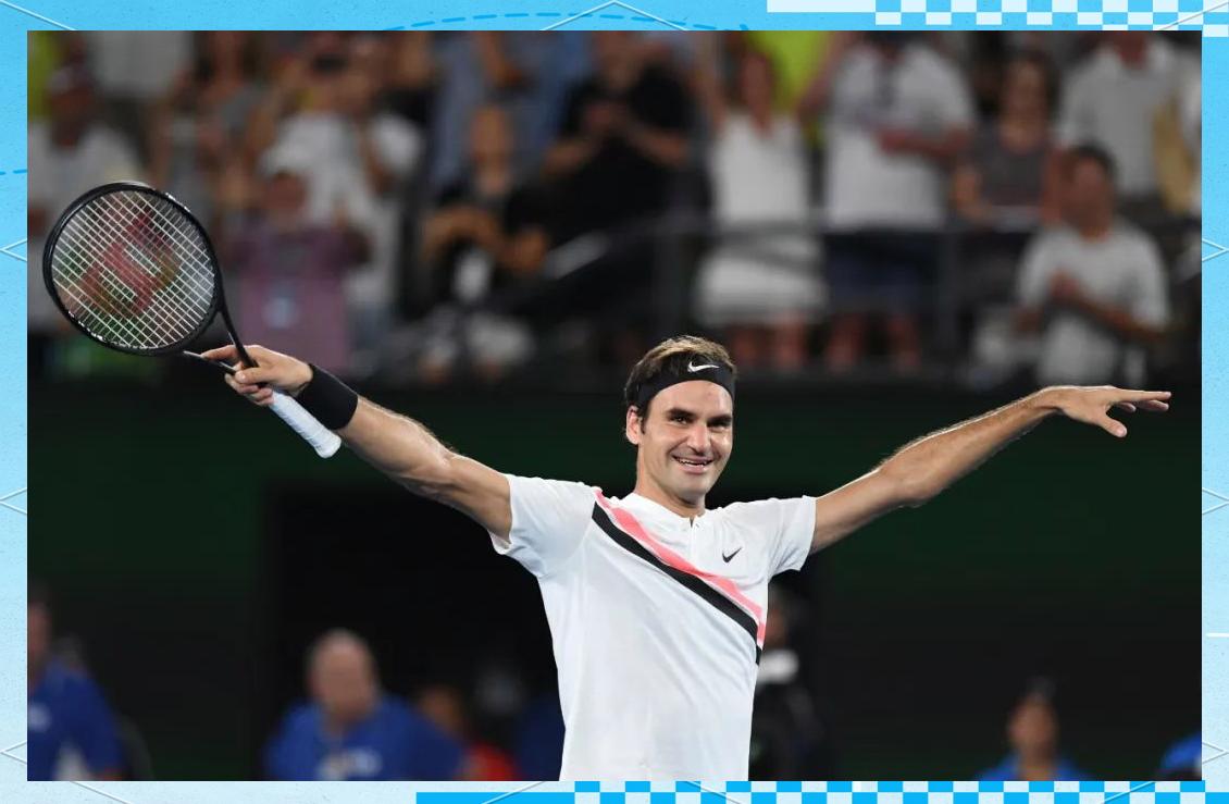 澳大利亚网球队轻取欧洲网球队，费德勒统治全场