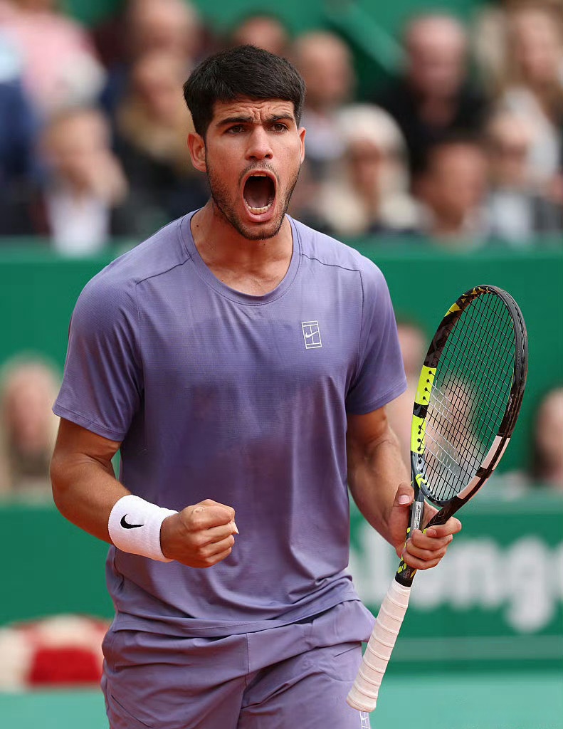 关于蒙特卡洛大师赛横扫拉沃尔杯，阿尔卡拉斯高光表现的信息